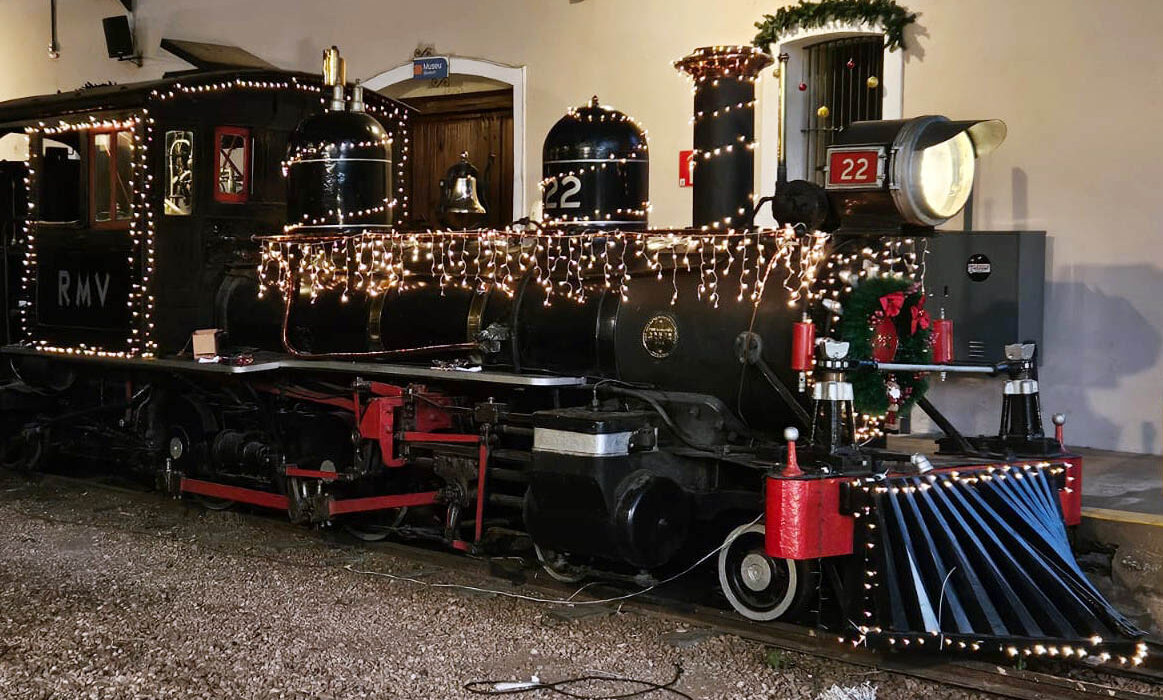 Maria Fumaça terá passeios